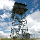 de 60m Gegalvaniseerde Militaire Wacht Tower van het Roosterstaal